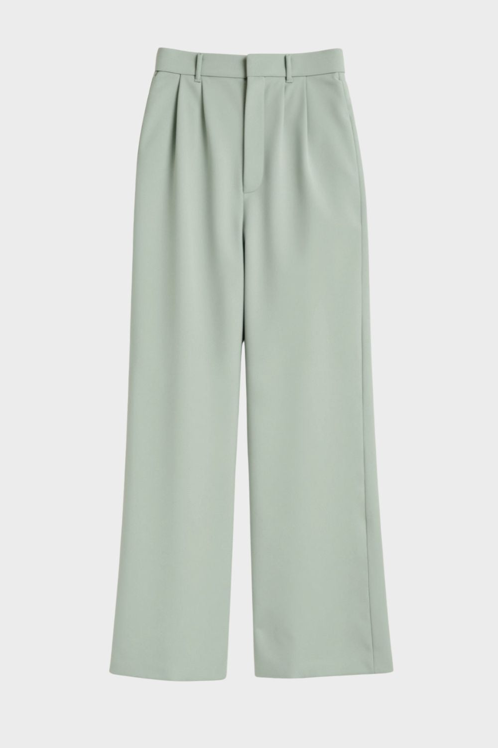 Stoffhose Damen Weite Hose mit Hoher Taille