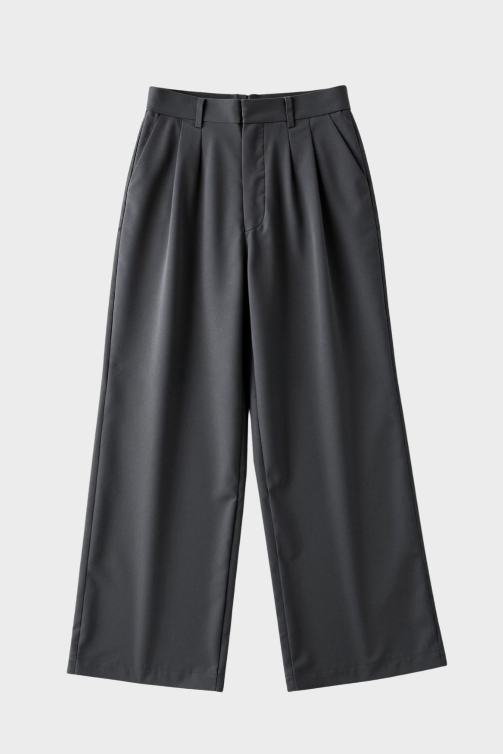 Stoffhose Damen Weite Hose mit Hoher Taille