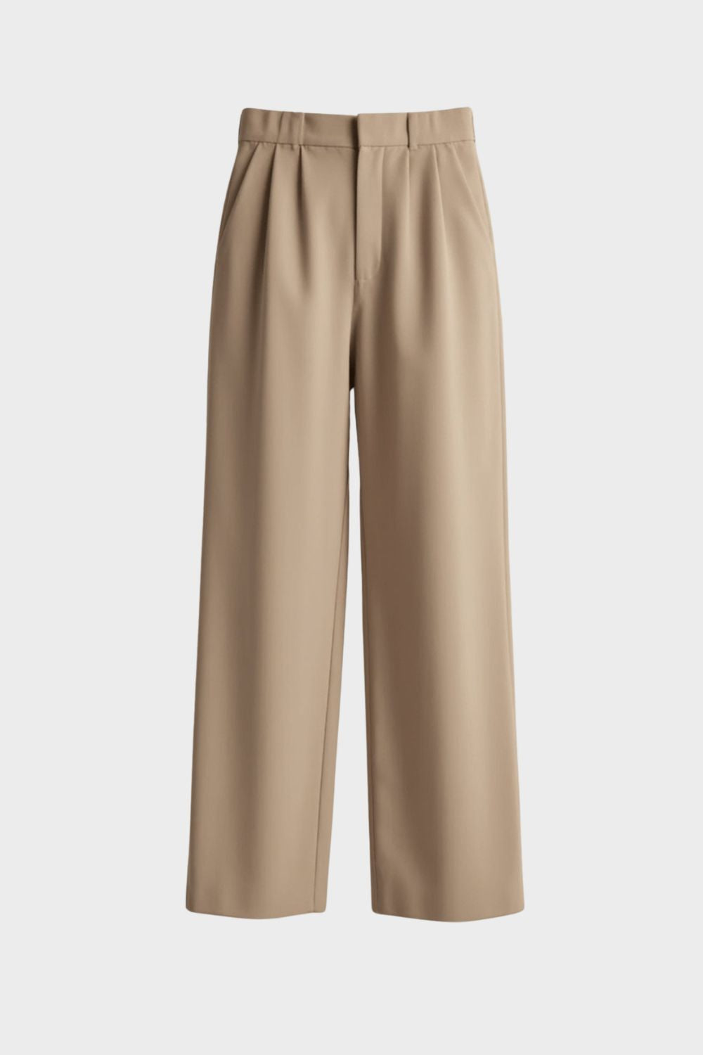 Stoffhose Damen Weite Hose mit Hoher Taille