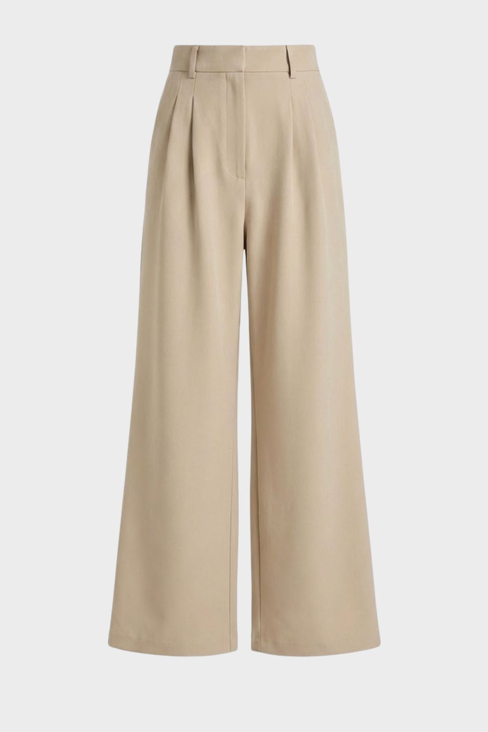 Stoffhose Damen Weite Hose mit Hoher Taille