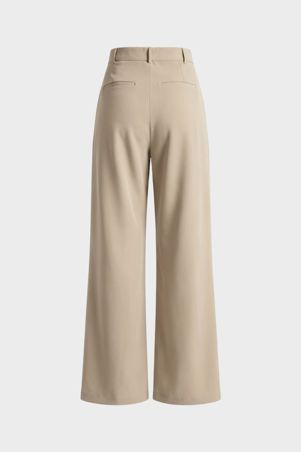 Stoffhose Damen Weite Hose mit Hoher Taille