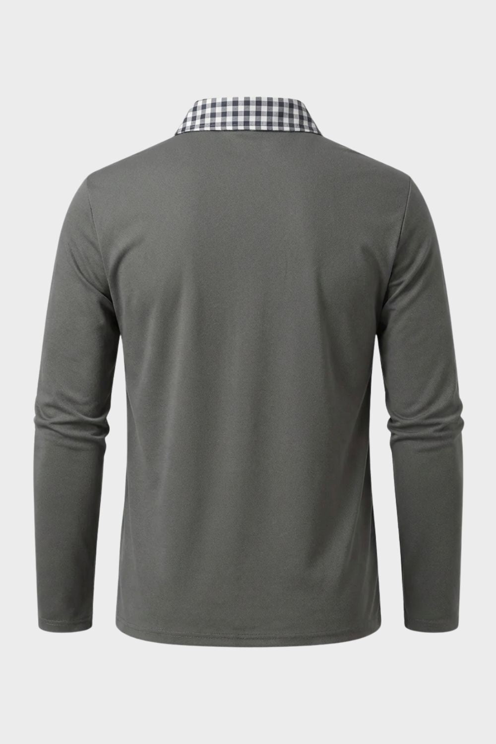 Poloshirt Herren Langarm mit Kragen und Brusttasche
