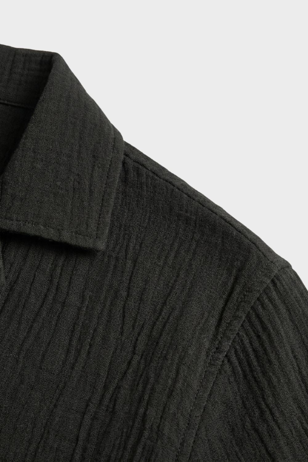 Herren Pyjama Set aus Baumwolle mit Kurzarm Hemd