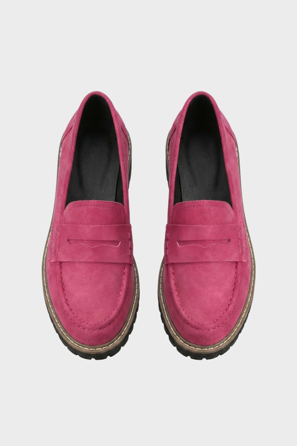 Damen Loafer mit Profilsohle