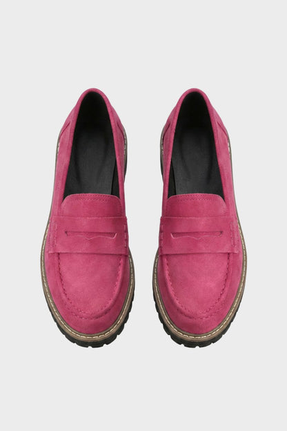 Damen Loafer mit Profilsohle