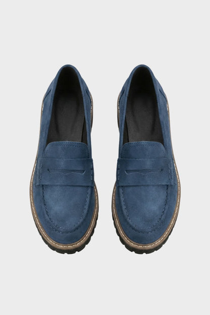 Damen Loafer mit Profilsohle