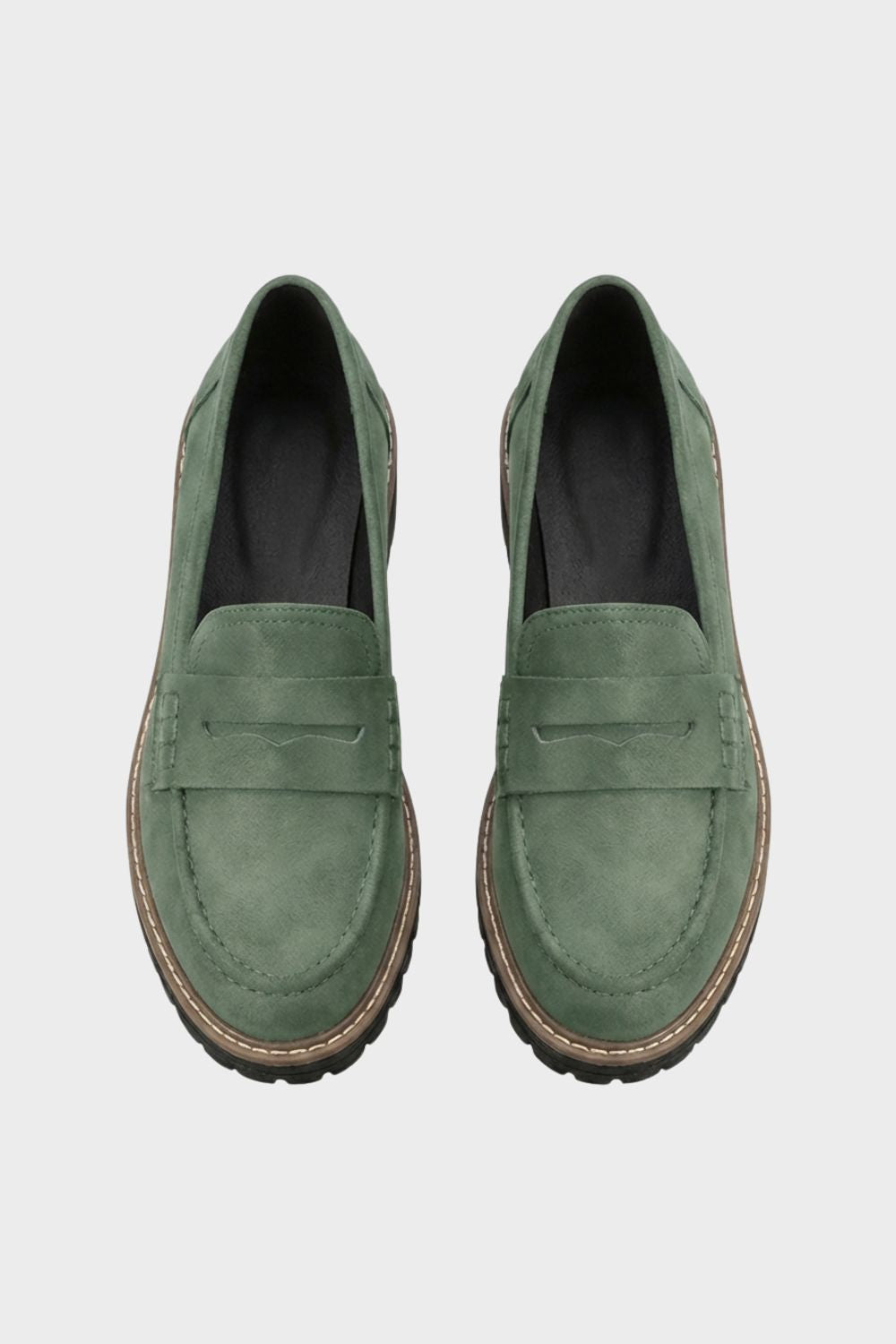 Damen Loafer mit Profilsohle