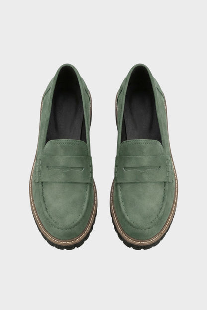 Damen Loafer mit Profilsohle