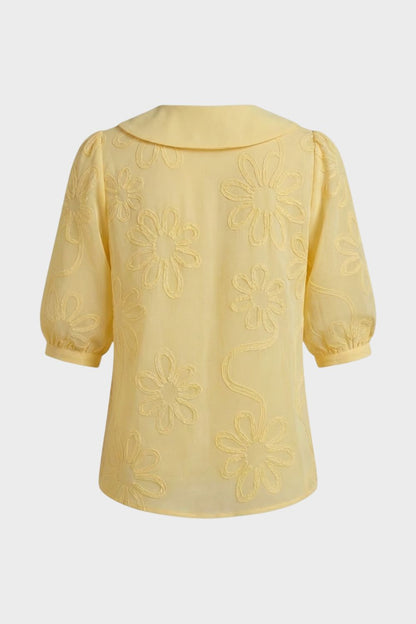 Damen Daisy Bluse – Peter-Pan – Detail-Ansicht