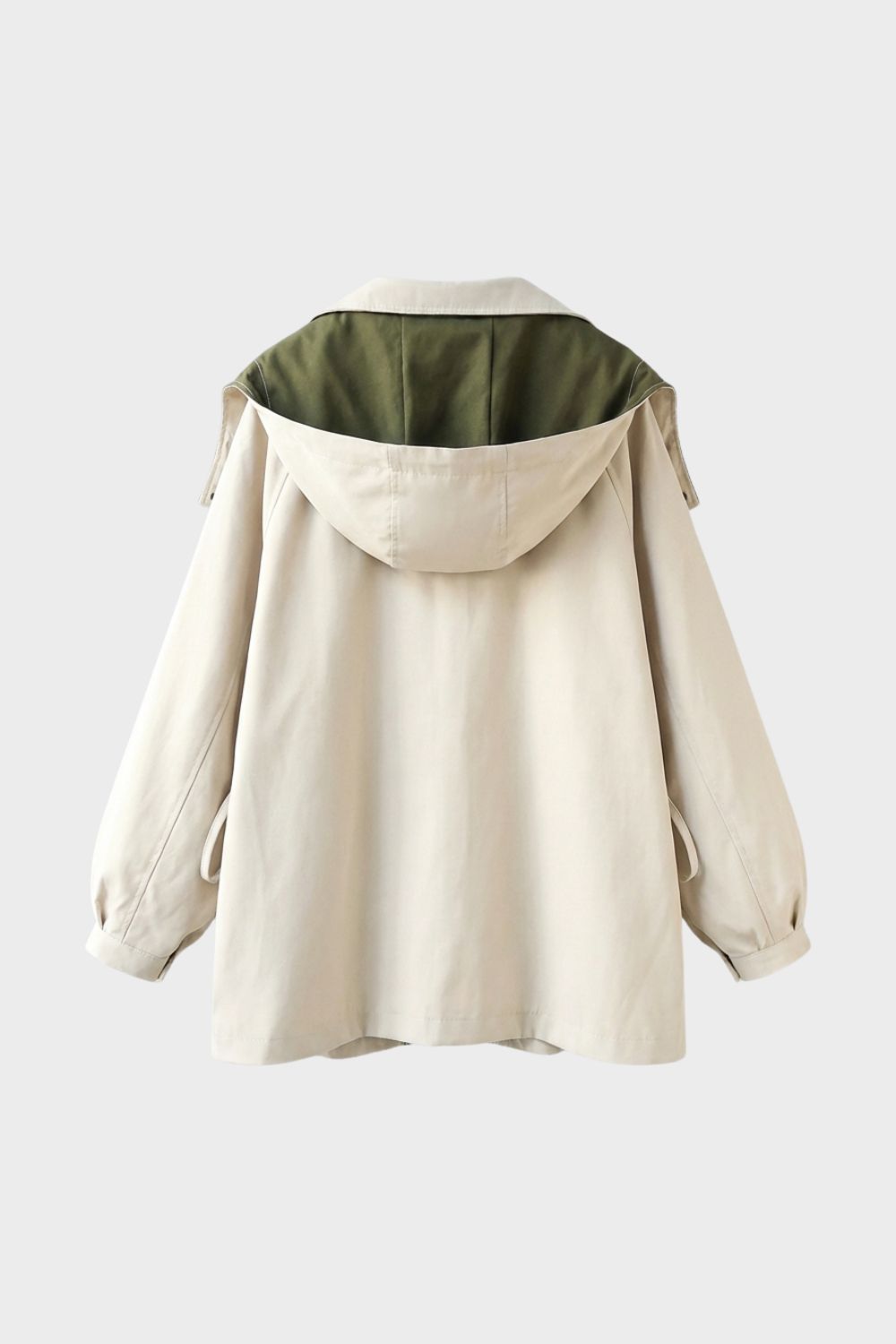 Damen Jacke mit Kapuze und Reißverschluss