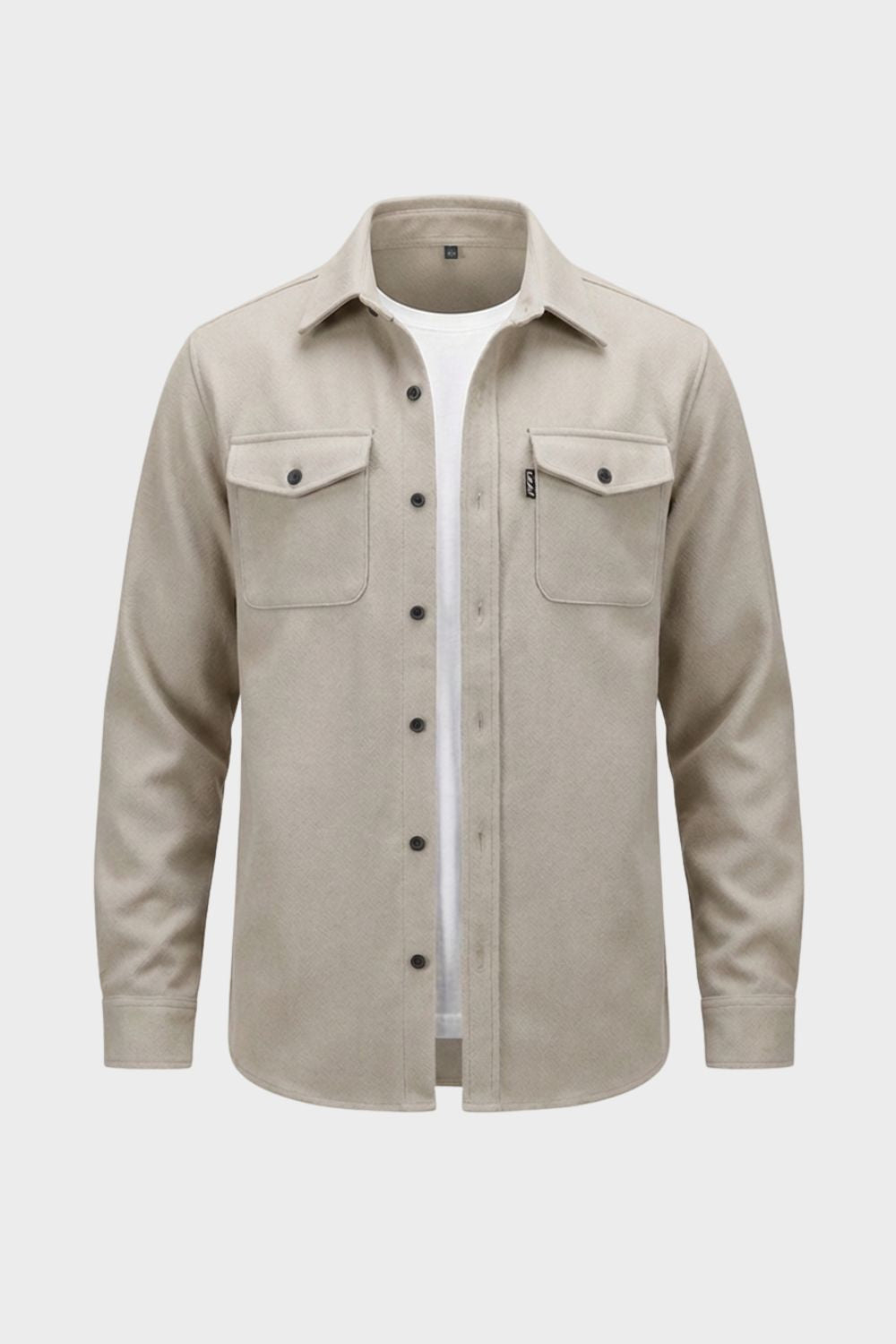 Herren Overshirt – Brusttaschen – Lifestyle-Look