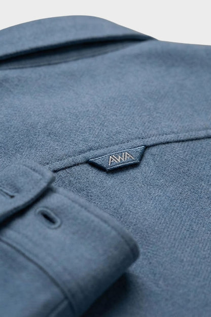 Herren Overshirt – Brusttaschen – Profil-Ansicht