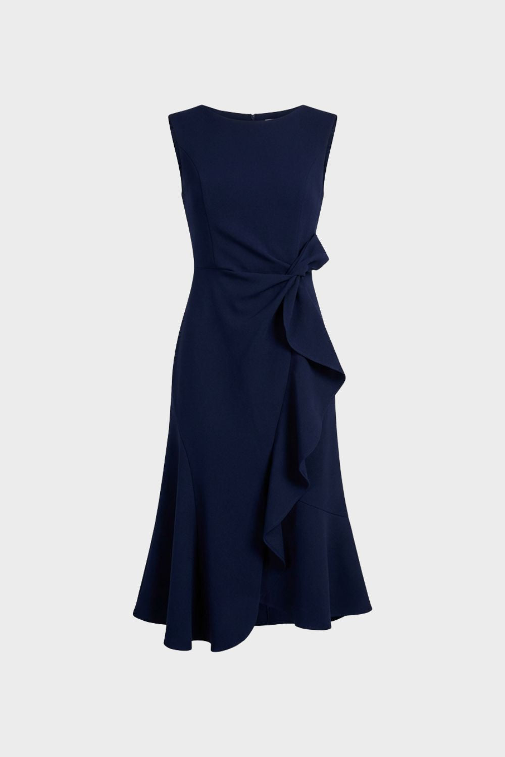 Damen Volant Midikleid – Cocktail – Lifestyle-Look