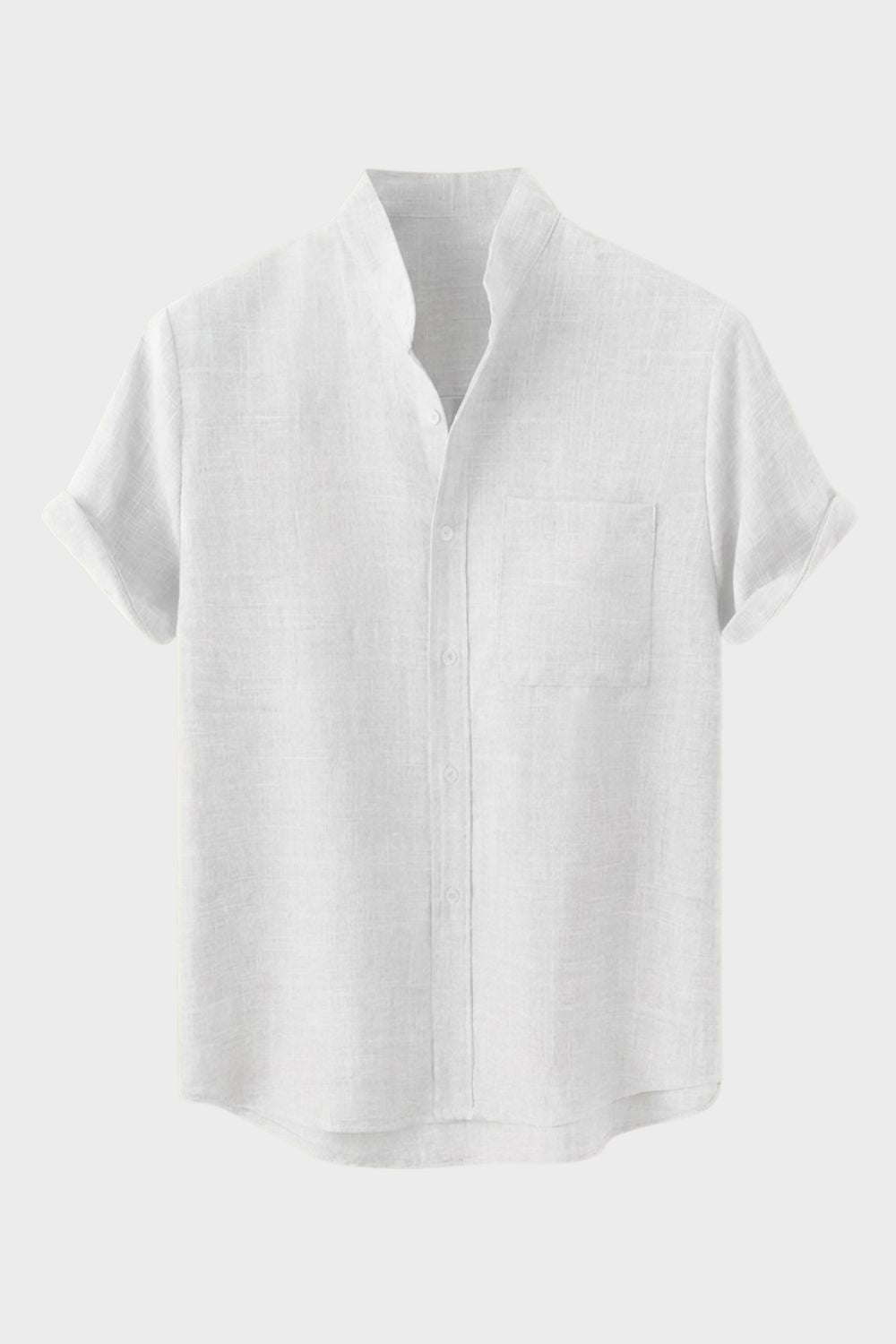 Herren Sommerhemd – Stand-Collar – Farb-Übersicht