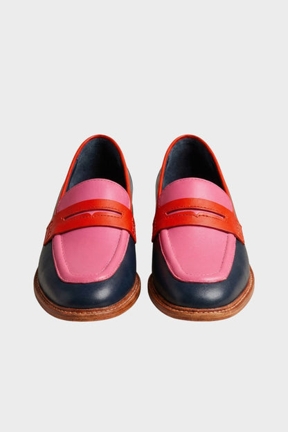 Damen Loafer mit Runder Spitze | Flach
