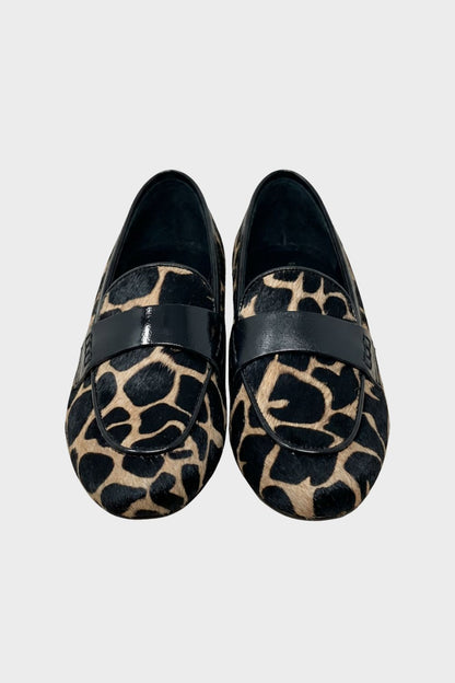 Damen Slip On Loafer | Leopardenmuster