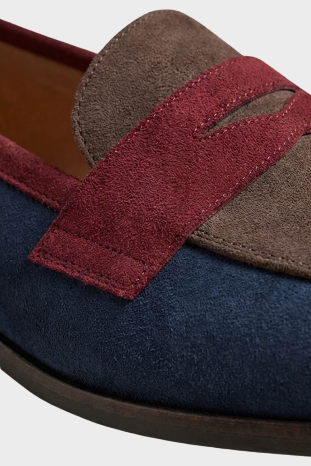 Damen Loafer mit Runder Spitze | Niedriger Absatz