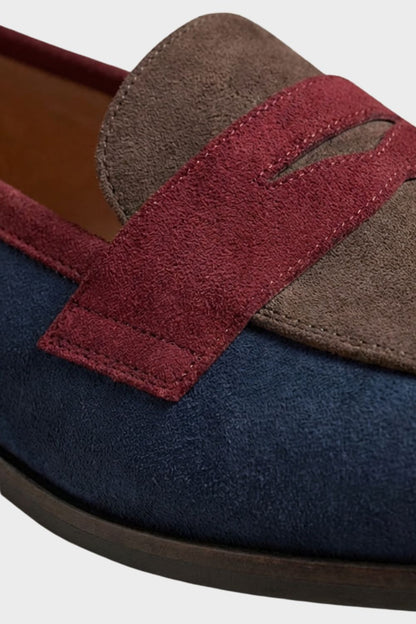 Damen Loafer mit Runder Spitze | Niedriger Absatz