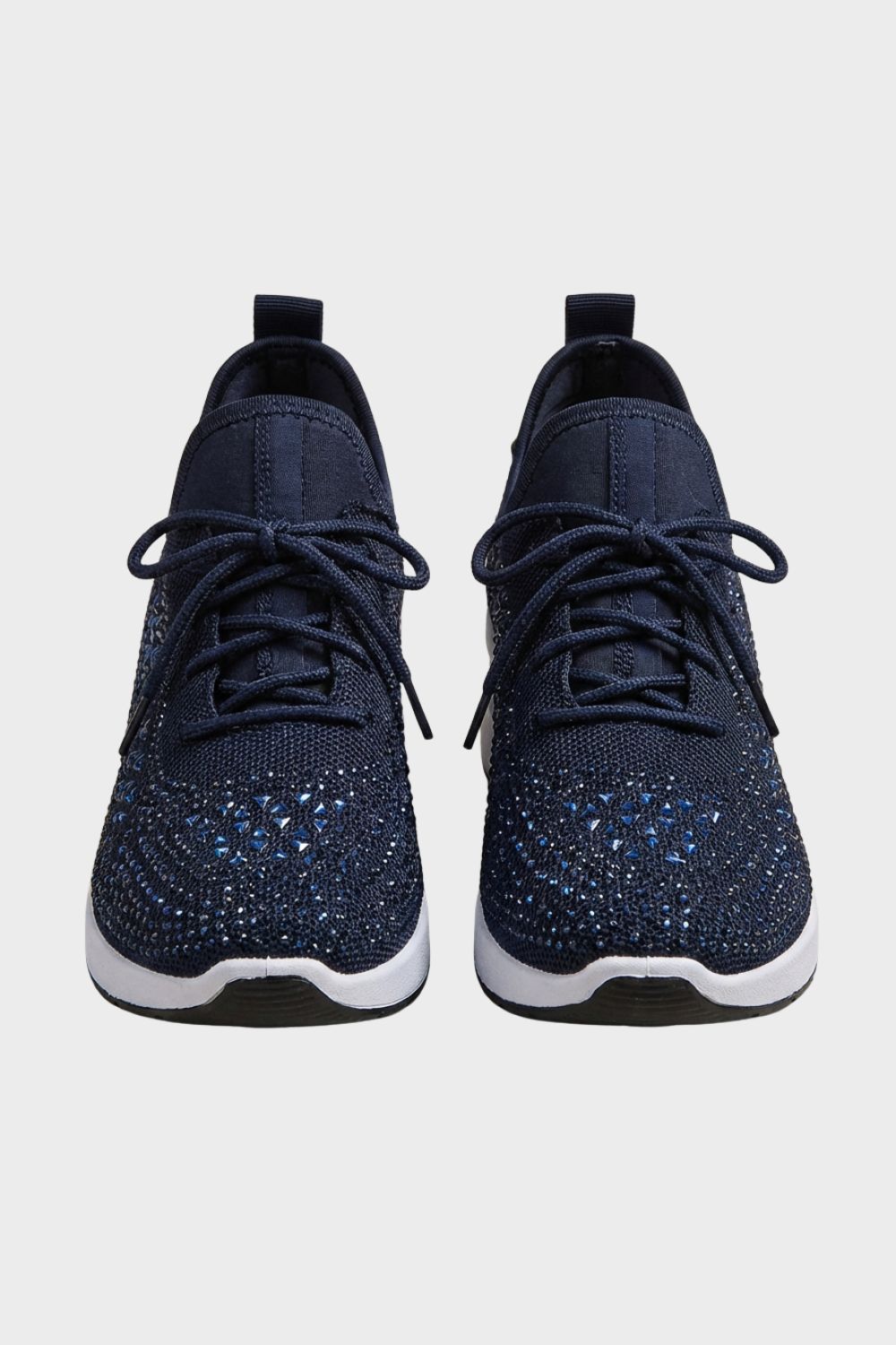 Damen Glitzer Sneaker | Mesh