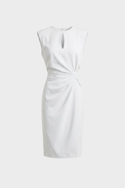 Damen Etui Midikleid – Cocktail – Material-Detail