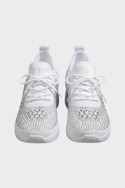 Damen Glitzer Sneaker | Mesh