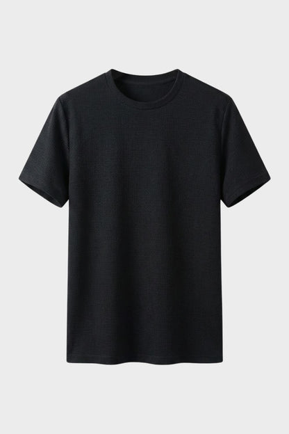 Herren Waffle Tee – Crew Neck – Farb-Übersicht