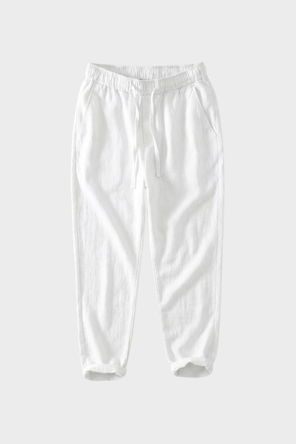 Herren Relaxed Linenhose – Loose – Rückansicht