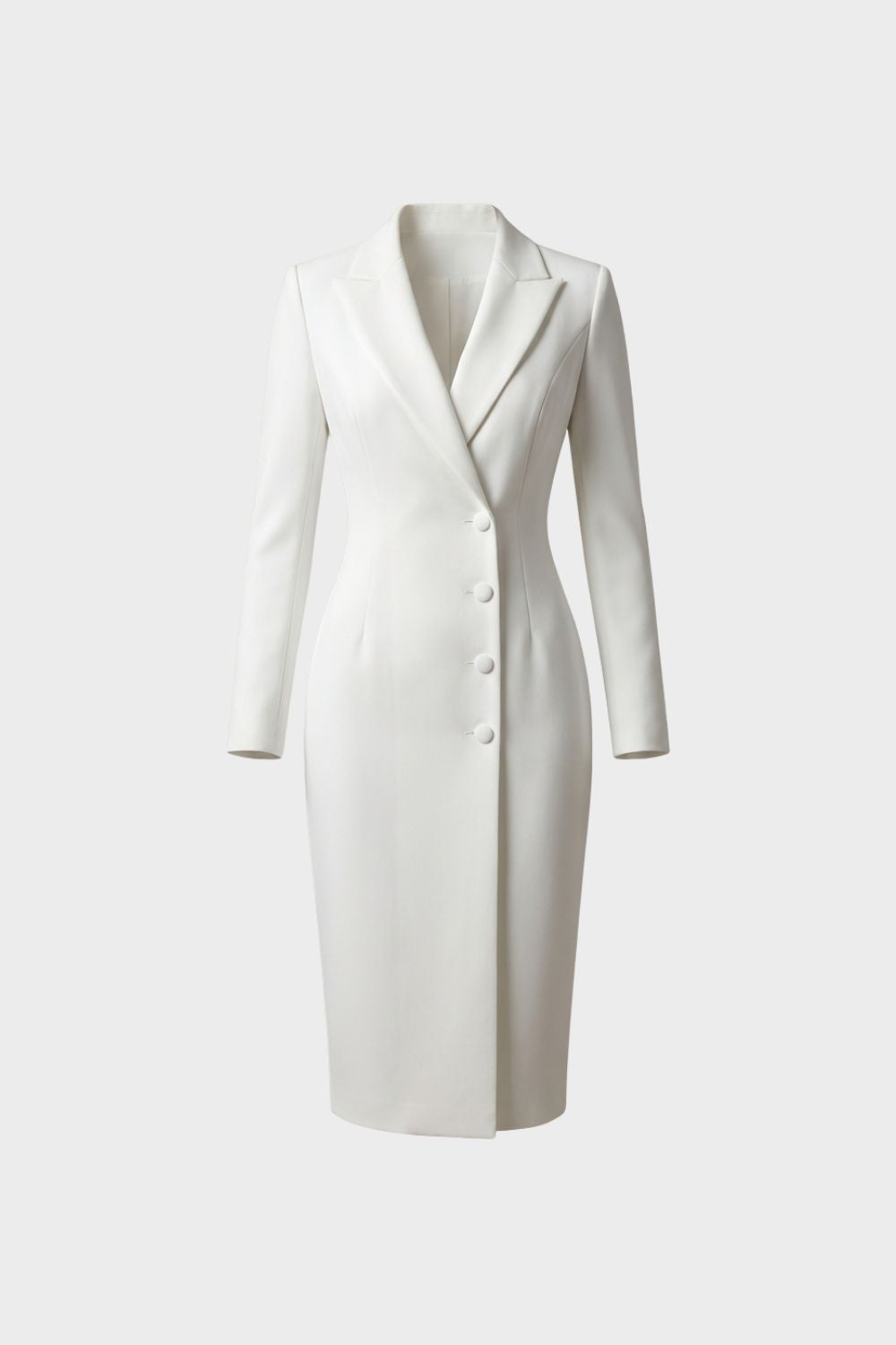 Damen Blazerkleid Midi – Business – Material-Detail