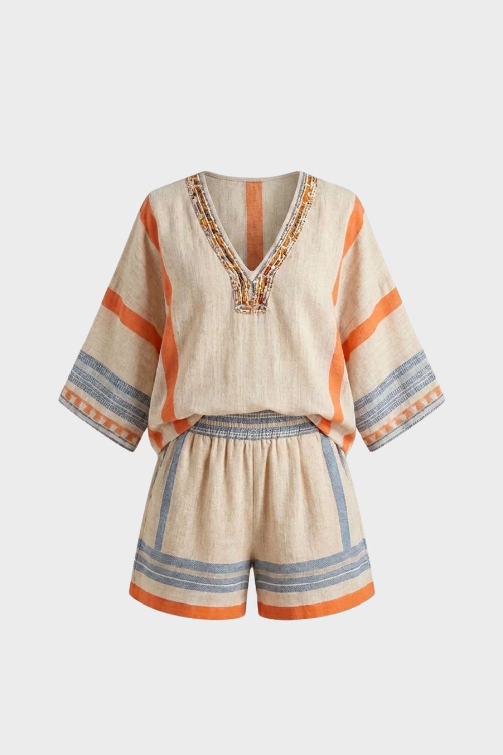Damen Sommer Set | Top und Shorts – Hauptansicht