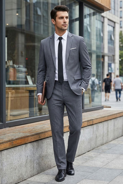 Herren Anzüge & Business-Sets – Eleganter Zweiteiler mit modernem Schnitt