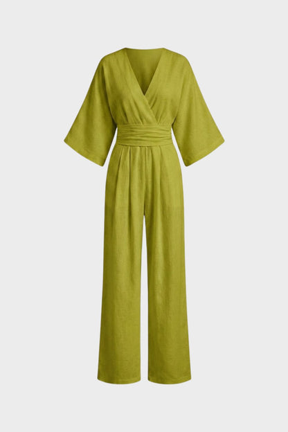 Damen Wickel Jumpsuit | Sommer – Lifestyle-Look