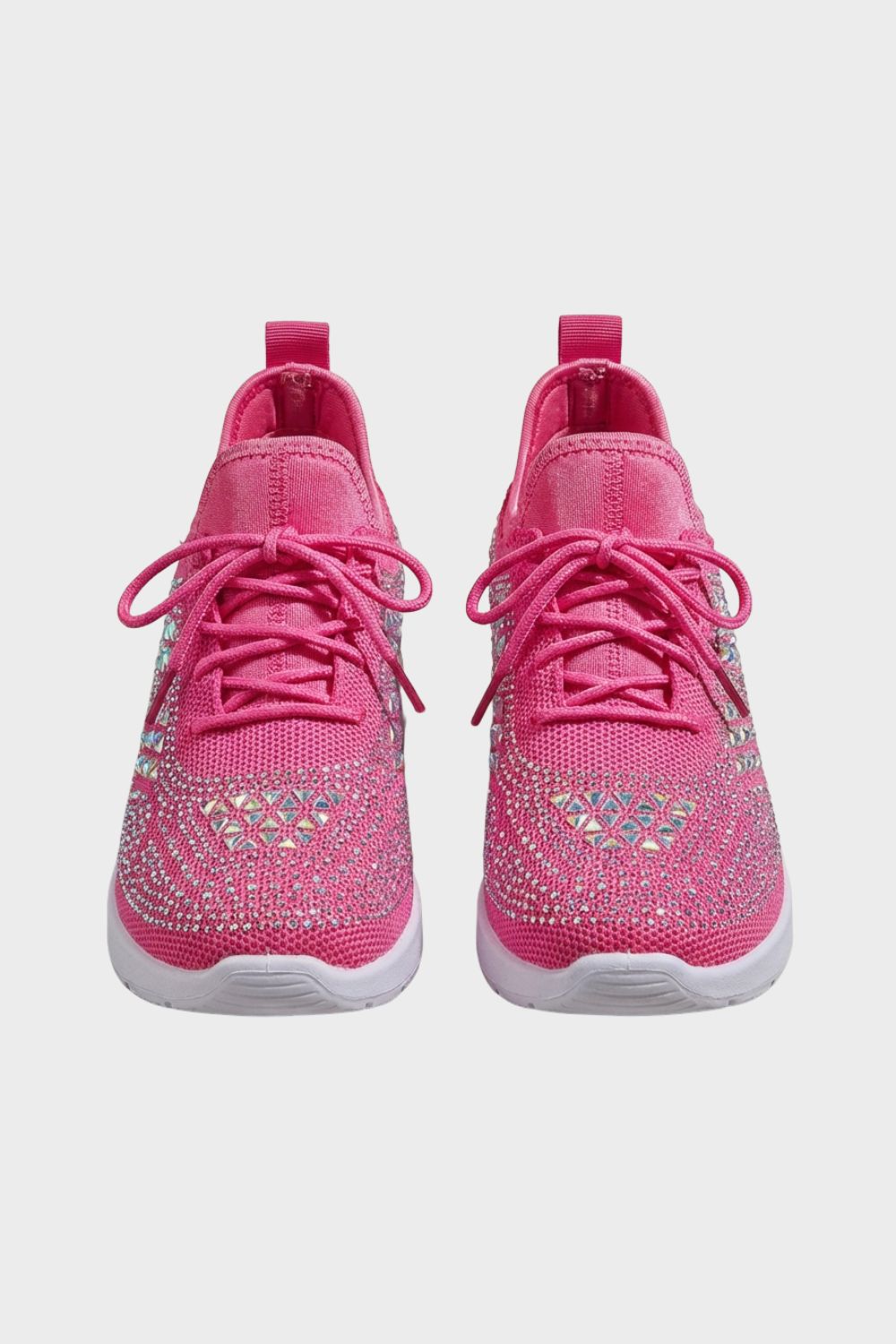 Damen Glitzer Sneaker | Mesh