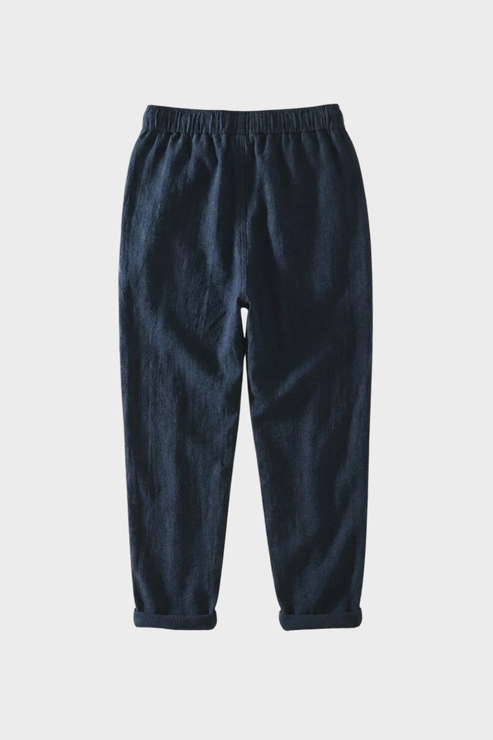Herren Relaxed Linenhose – Loose – Detail-Ansicht