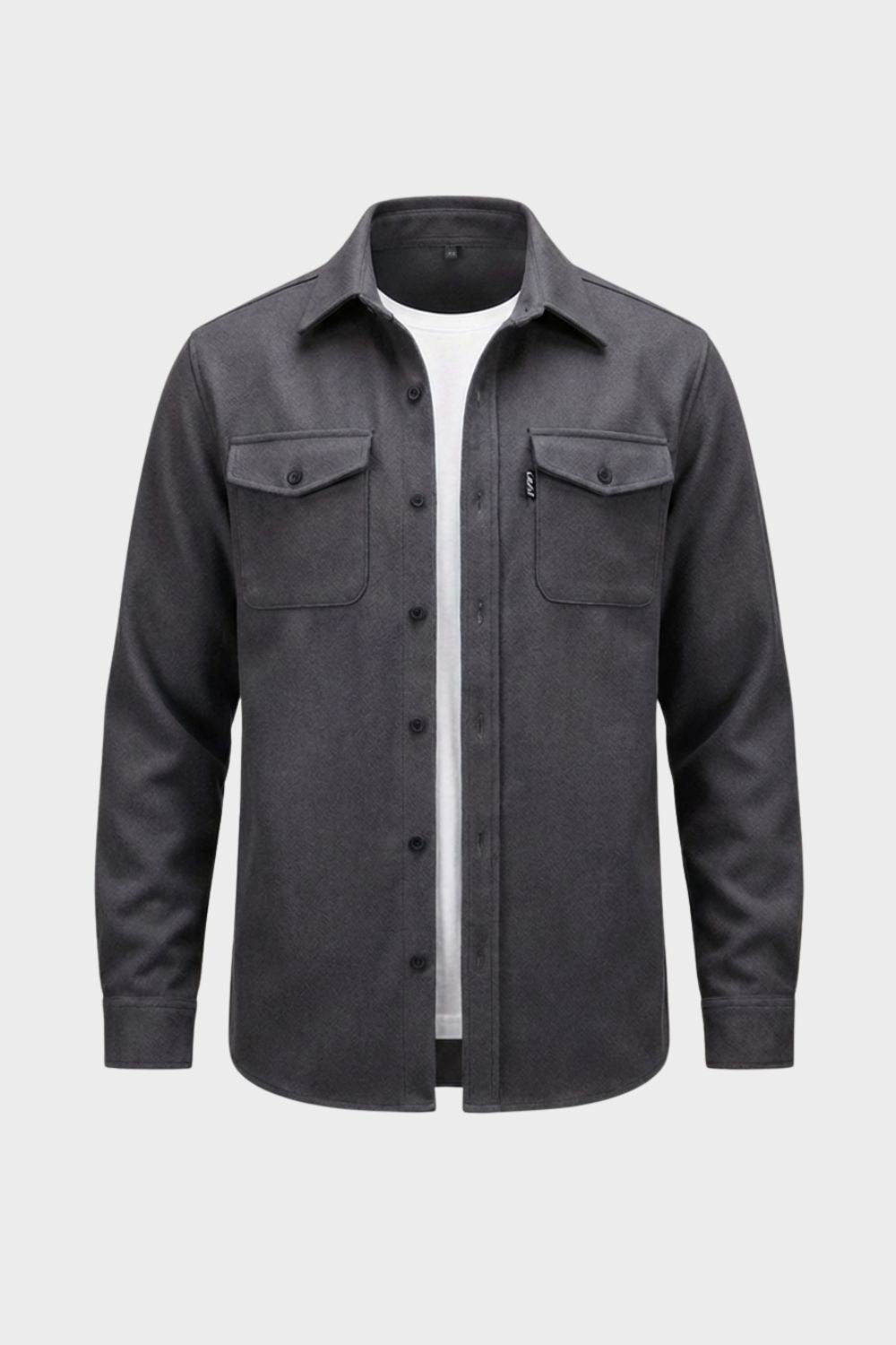 Herren Overshirt – Brusttaschen – Größentabelle