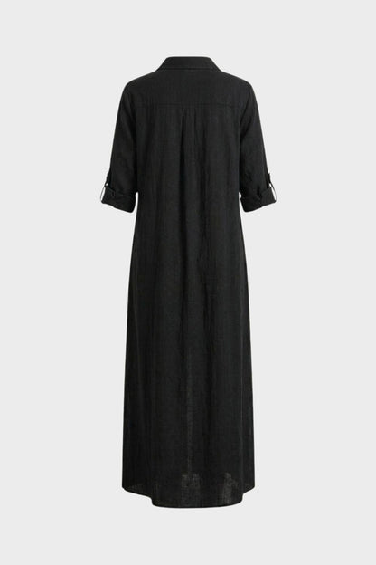 Damen Hemdblusenkleid | Maxi – Hauptansicht