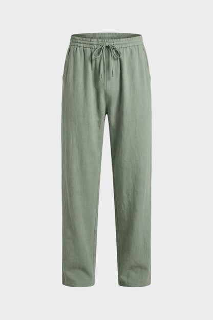 Herren Leinen Hose – Drawstring – Größentabelle