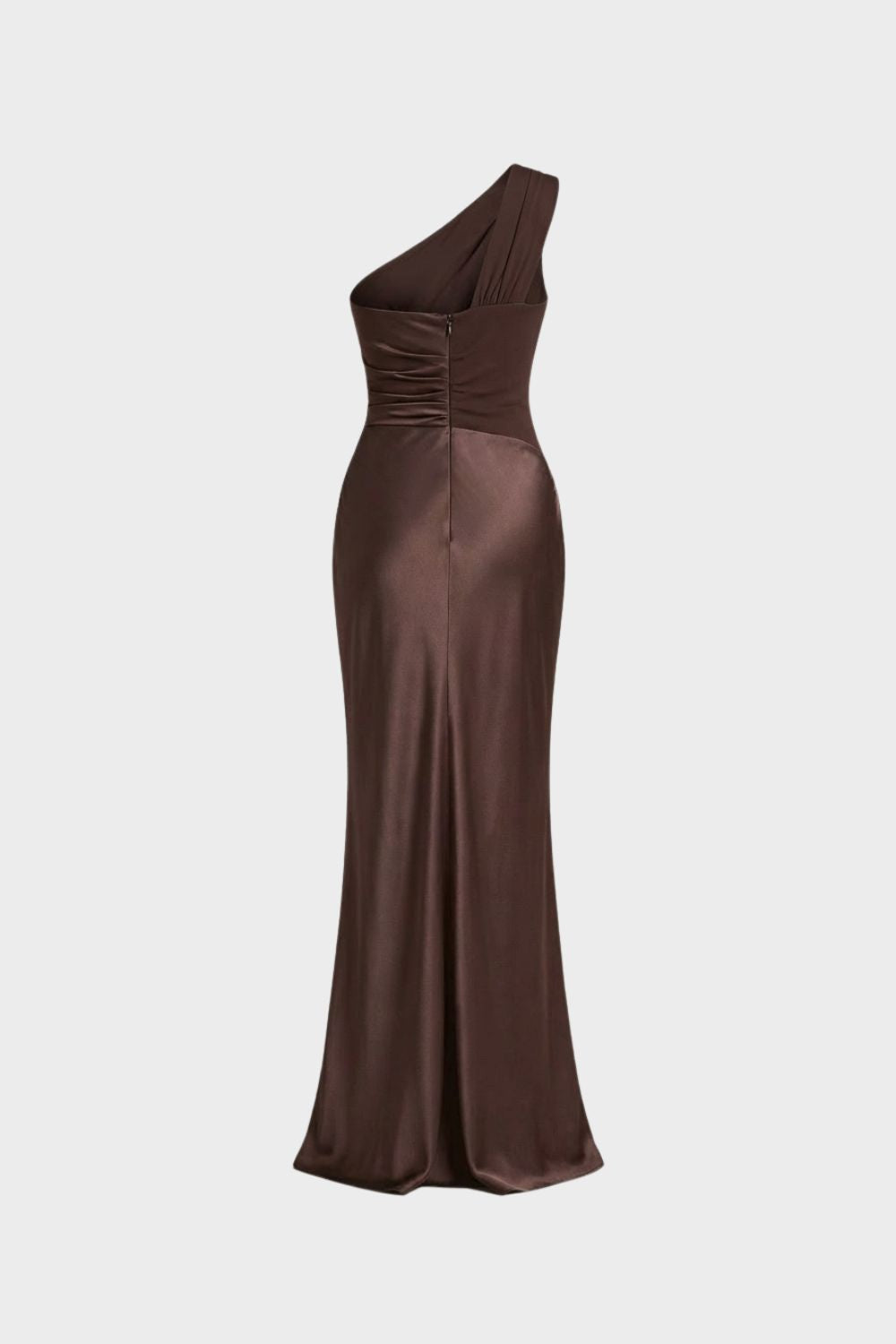 Damen Satin Maxikleid – Hochzeit – Detail-Ansicht