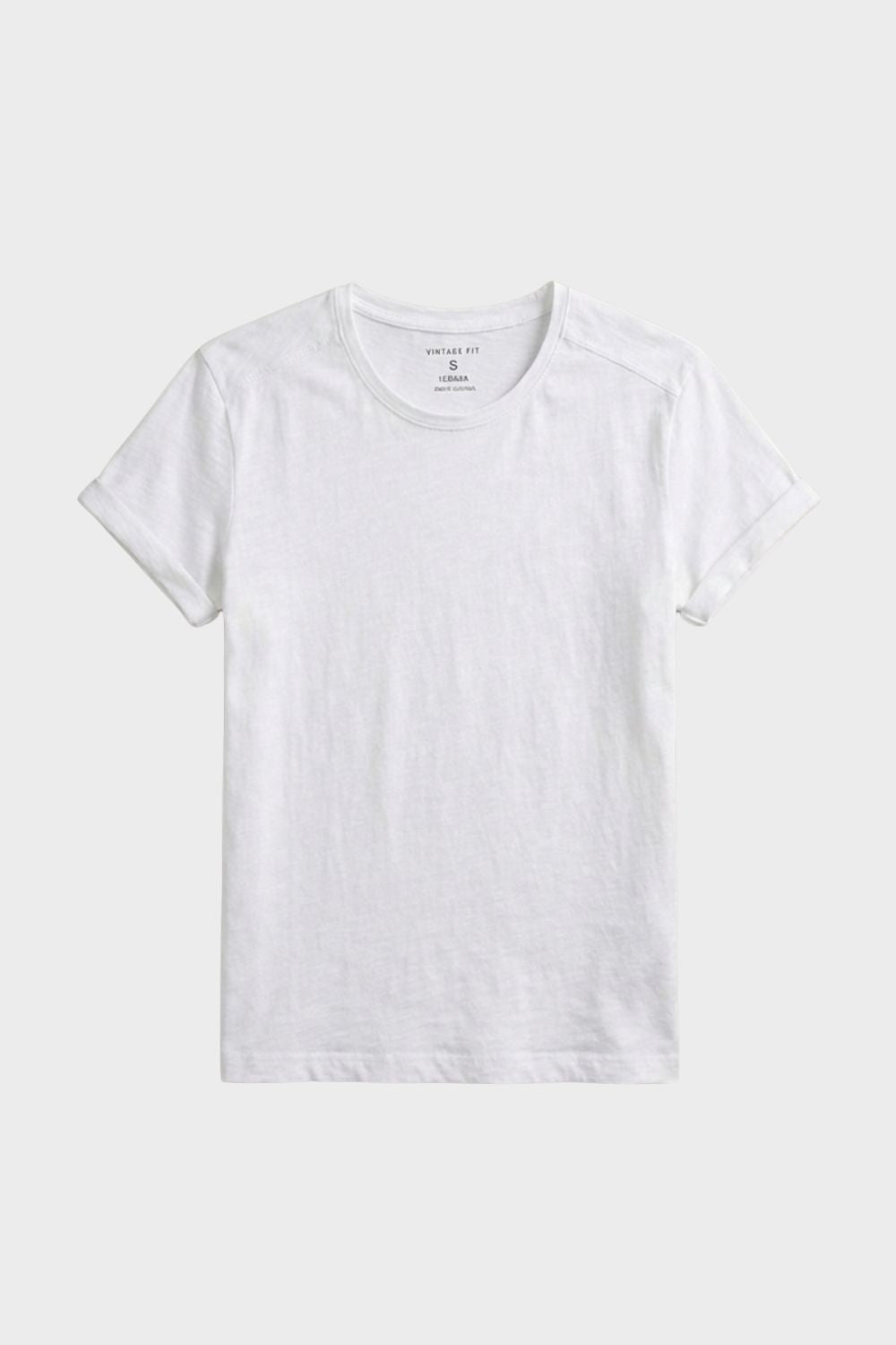 Herren Basic Tee – Vintage Crew – Größentabelle