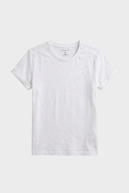 Herren Basic Tee – Vintage Crew – Größentabelle