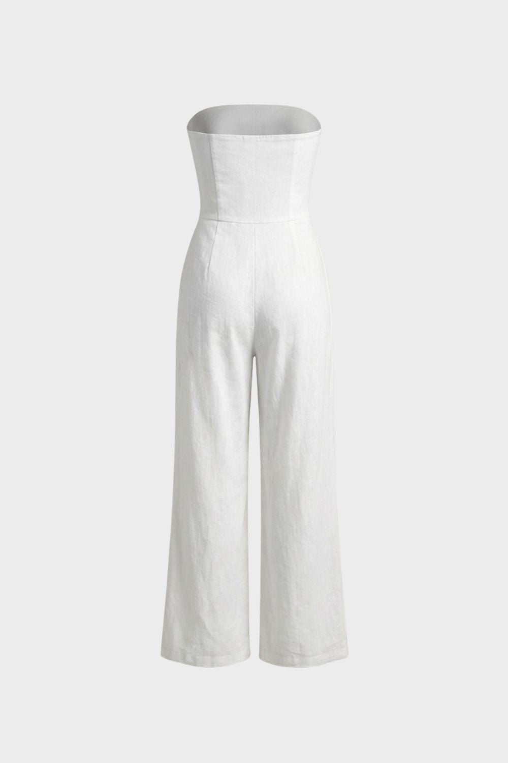 Damen Jumpsuit – Strapless Wide-Leg – Detail-Ansicht