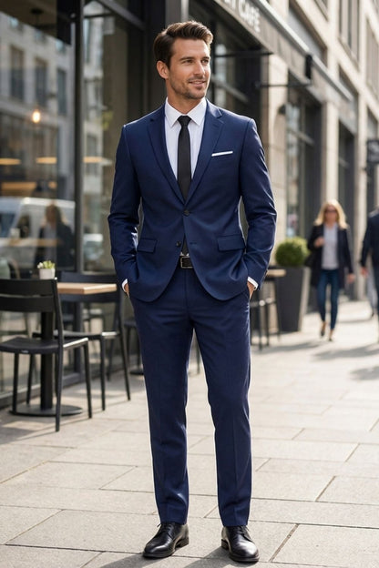 Herren Anzüge & Business-Sets – Eleganter Zweiteiler mit modernem Schnitt