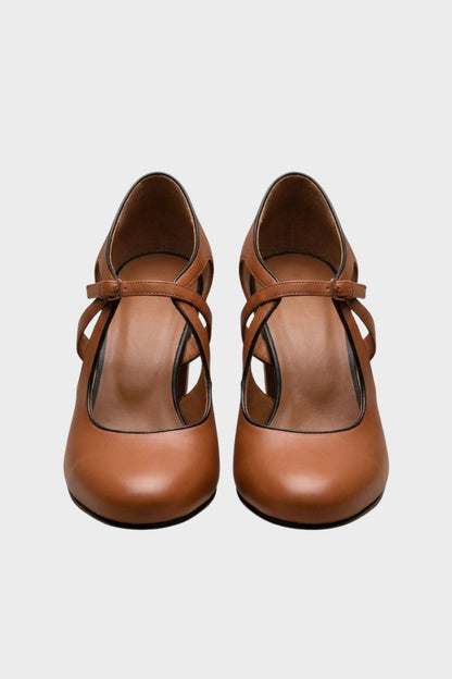 Damen Mary Jane Pumps | Riemchen