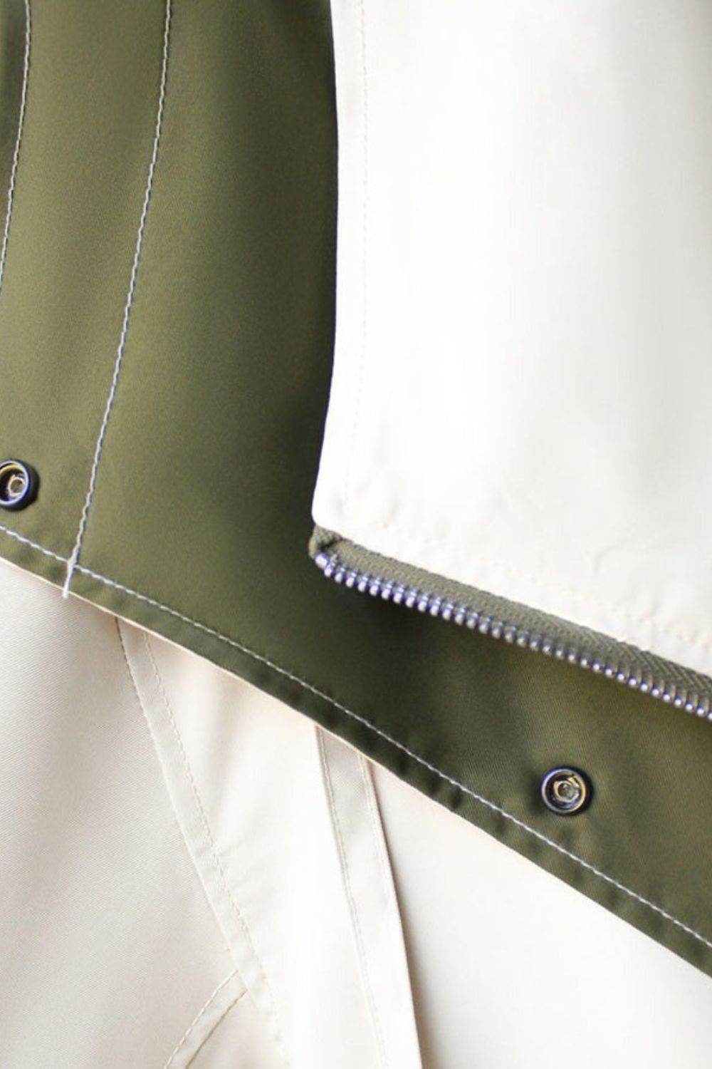 Damen Jacke mit Kapuze und Reißverschluss