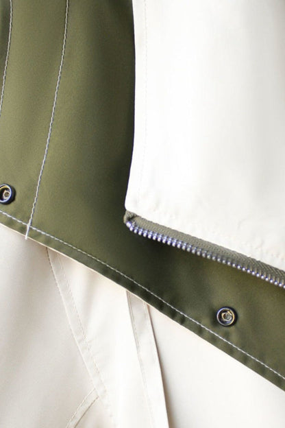 Damen Jacke mit Kapuze und Reißverschluss