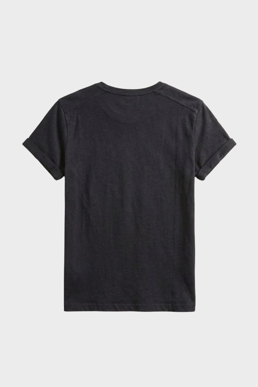 Herren Basic Tee – Vintage Crew – Detail-Ansicht