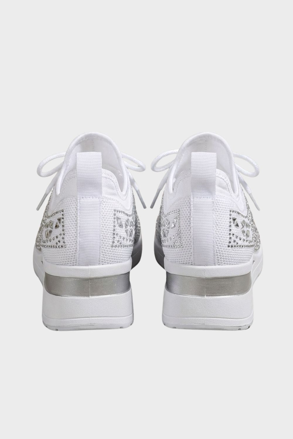 Damen Glitzer Sneaker | Mesh