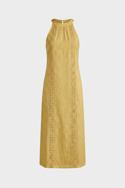 Damen Maxikleid | Stehkragen Ärmellos – Farb-Übersicht