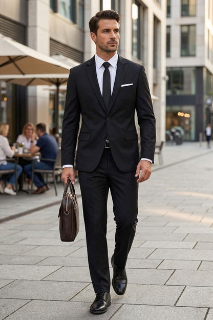 Herren Anzüge & Business-Sets – Eleganter Zweiteiler mit modernem Schnitt