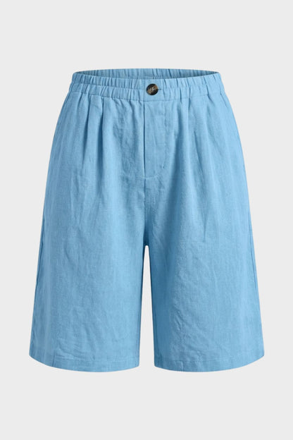 Damen Bermuda Shorts – Leinen – Styling-Inspiration