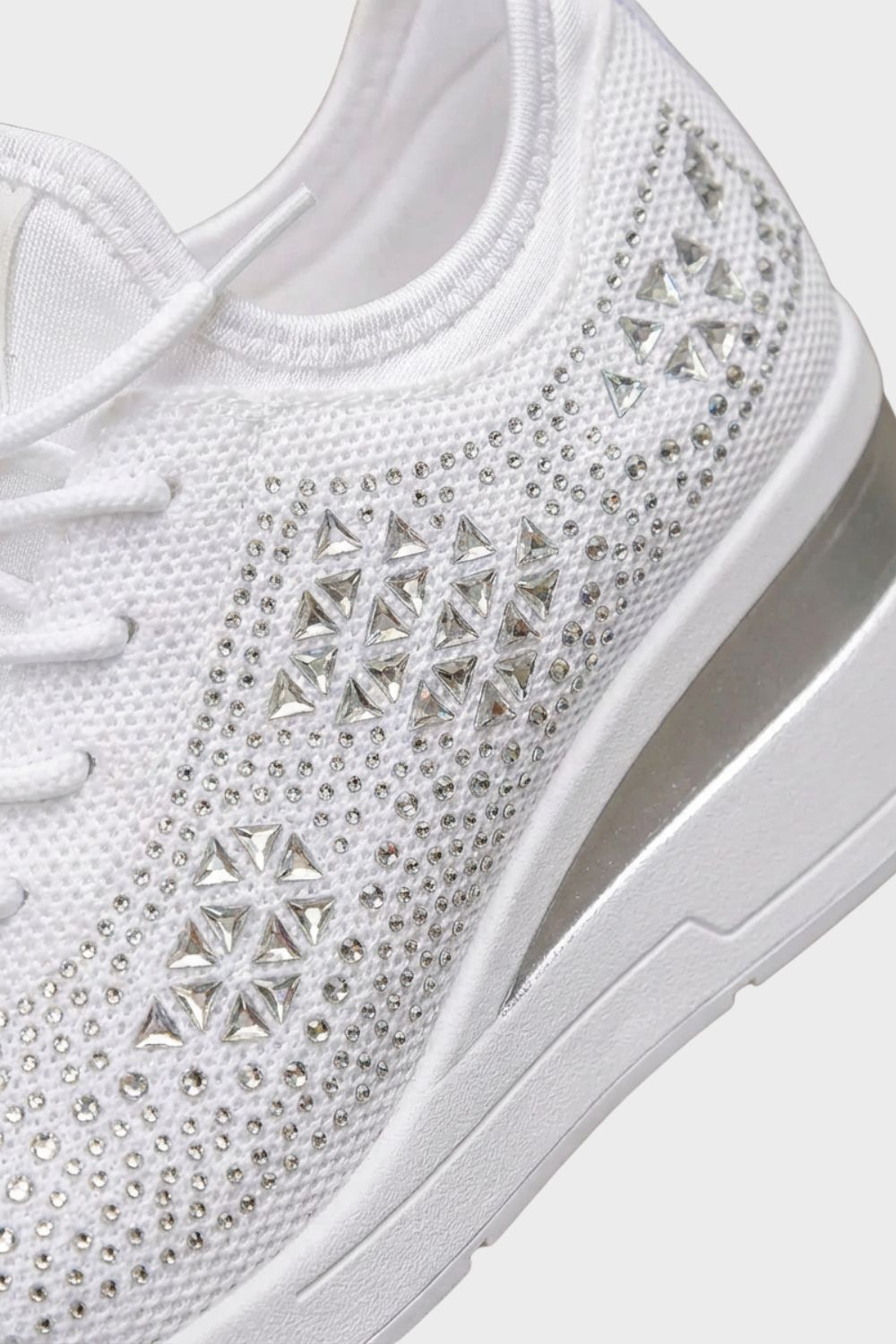 Damen Glitzer Sneaker | Mesh
